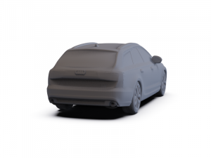 Audi A6 Avant 2012 PRE-SUPPORTED 3D मॉडल