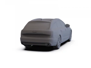 Audi A6 Avant 2012 PRE-SUPPORTED 3D Model