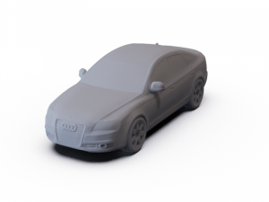 Audi A6 Sedan 2011 PRE-SUPPORTED 3D Model