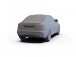 Audi A6 Sedan 2011 PRE-SUPPORTED 3D Model