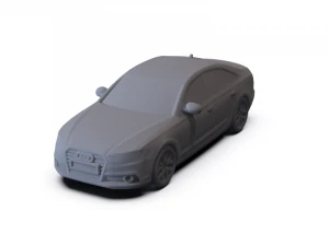 Audi A6 Sedan 2012 PRE-SOPORTADO Modelo 3D
