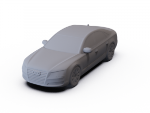 Audi A8 2011 PRE-SUPPORTED 3D Model