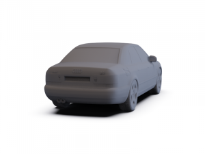 Audi A8 D2 1999 PRE-SUPPORTED 3D 模型