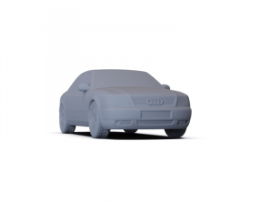 Audi A8 D2 1999 PRE-SUPPORTED 3D 模型
