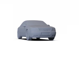 Audi A8 D2 1999 PRE-SUPPORTED 3D Model