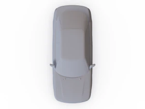 Audi Coupe 1988 PRE-SUPPORTED 3D Model