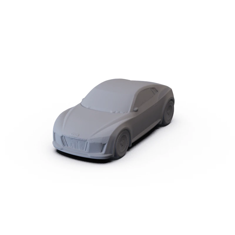 Audi E-tron 2010 PRE-SUPPORTED 3D Model .c4d .max .obj .3ds .fbx .stl .blend