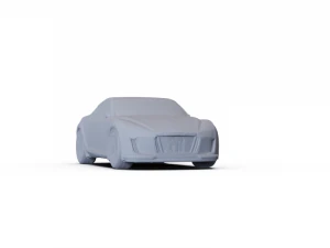Audi E-tron 2010 PRE-SUPPORTED 3D Model