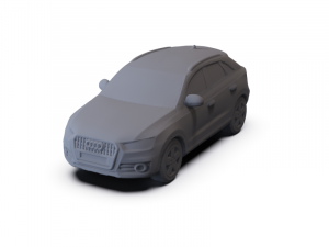 Audi Q3 2011 PRE-SUPPORTED Modelo 3D