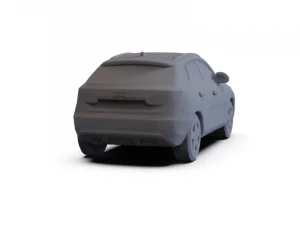 Audi Q3 2011 PRE-SUPPORTED 3D Model
