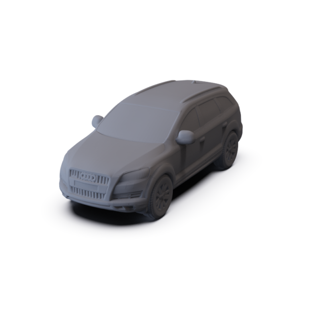Audi Q7 2010 PRE-SUPPORTED 3D मॉडल .c4d .max .obj .3ds .fbx .stl .blend 
