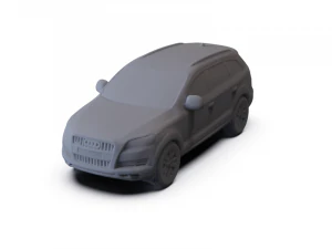 Audi Q7 2010 PRE-SOPORTADO Modelo 3D