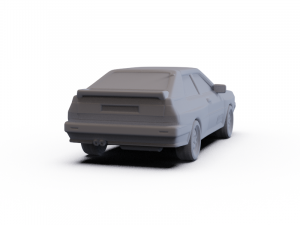 Audi Quattro 1980 PRE-SUPPORTED 3D 模型