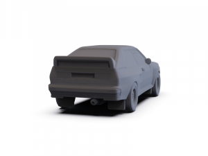 Audi Quattro A2 1981 PRE-SUPPORTED Model 3D