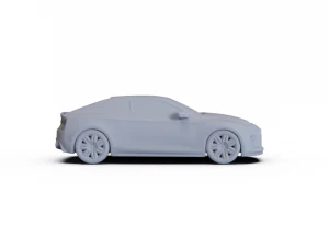 Audi Quattro Concept 2012 PRE-SUPPORTED 3D Model