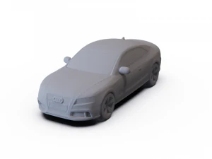 Audi RS5 2011 PRE-SUPPORTED 3D Model