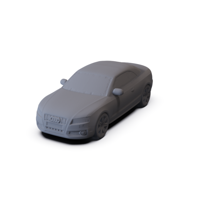Audi S5 Convertible 2010 PRE-SUPPORTED 3D 모델 .c4d .max .obj .3ds .fbx .stl .blend 