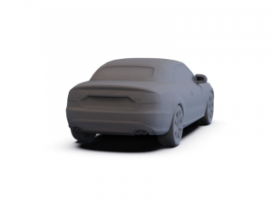 Audi S5 Convertible 2010 PRE-SUPPORTED 3D 모델