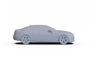 Audi S5 Coupe 2009 PRE-SUPPORTED 3D Model