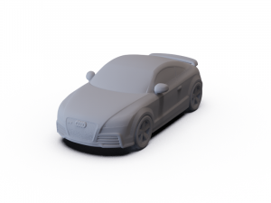 Audi TT RS 2010 PRE-SUPPORTED 3D मॉडल