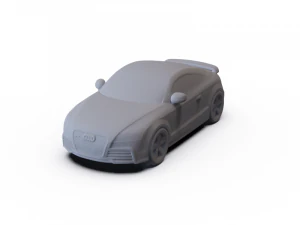 Audi TT RS 2010 PRE-SOPORTADO Modelo 3D