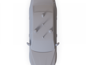 Aurus Senat Sedan Guard 2018 PRE-SUPPORTED 3D Model