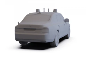 Aurus Senat Sedan Guard 2018 PRE-SUPPORTED 3D Model