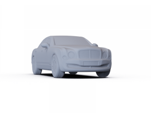 Bentley Mulsanne 2011 PRE-SUPPORTED 3D मॉडल