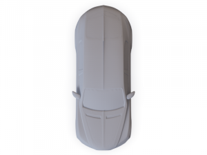 Bugatti Galibier PRE-SUPPORTED 3D-Modell