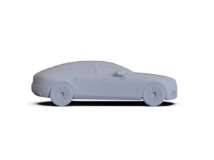 Bugatti Galibier PRE-SUPPORTED 3D Model