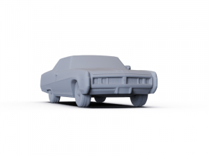 Buick Electra 225 Custom Sport Coupe 1969 PRE-SUPPORTED 3D 모델