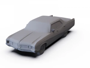 Buick Electra 225 Hardtop Sedan 1968 PRA-DUKUNGAN Model 3D