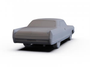 Buick Electra 225 Sport Coupe 1966 PRE-SUPPORTED Model 3D