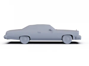 Buick LeSabre Convertible 1975 PRE-SUPPORTED 3D Model