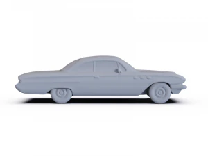 Buick LeSabre Hardtop 1961 PRE-SUPPORTED 3D Model