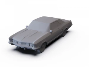 Buick Riviera 1963 PRE-Supportata Modello 3D