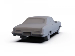 Buick Riviera 1963 PRE-SUPPORTED 3D Model