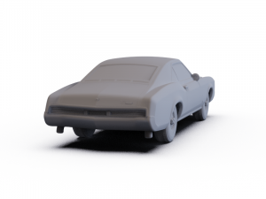 Buick Rivierra 1966 PRE-SUPPORTED 3D 모델