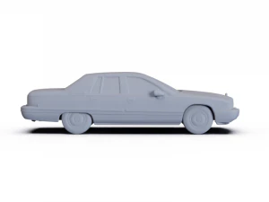 Buick Roadmaster Sedan 1991 PRE-SUPPORTED 3D Model