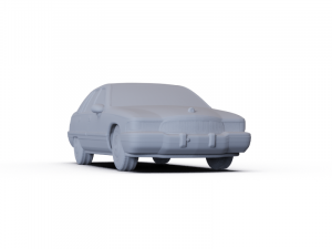 Buick Roadmaster Sedan 1991 PRE-SUPPORTED 3D 模型