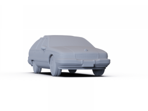 Buick Roadmaster Wagon 1991 PRE-SUPPORTED 3D Модель