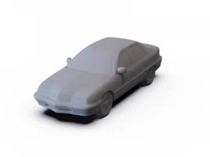 Buick Skylark Sedan 1995 PRE-SUPPORTED 3D Model