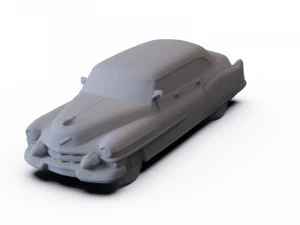 Cadillac 75 Sedan 1953 PRE-SUPPORTED 3D Model