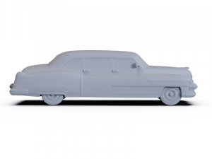 Cadillac 75 Sedan 1953 PRE-SUPPORTED Model 3D