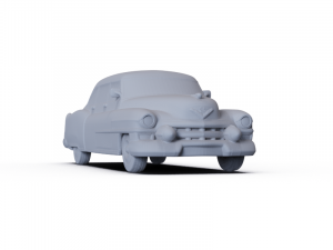 Cadillac 75 Sedan 1953 PRE-SUPPORTED Model 3D
