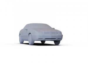 Cadillac Eldorado 2002 PRE-SUPPORTED 3D Модель