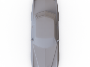 Cadillac Eldorado Fleetwood 1968 PRE-SUPPORTED 3D Model