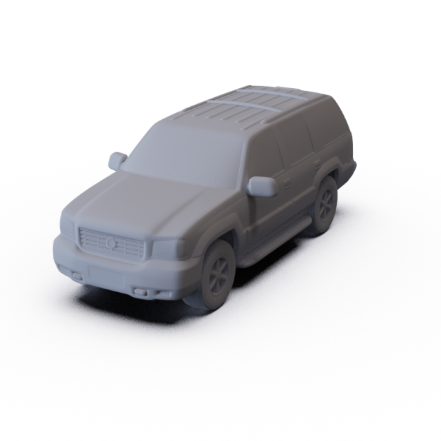 Cadillac Escalade 1999 PRE-SUPPORTED Model 3D .c4d .max .obj .3ds .fbx .stl .blend 