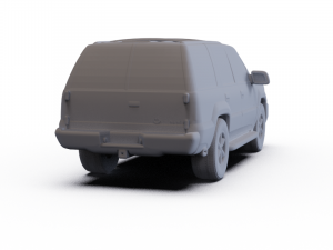Cadillac Escalade 1999 PRE-SUPPORTED Model 3D