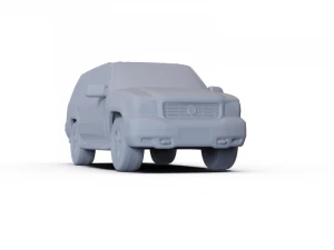 Cadillac Escalade 1999 PRE-SUPPORTED 3D Model